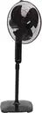 USHA Striker Plus Pedestal Fan | 400MM Sweep Size | 2100 RPM | Jerk-Free & amp; Uniform Oscillation | Aerodynamic Blade Design for High Air Delivery | Anti-Rust Protection |100% Copper Motor |(Black)