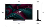 LG OLED evo AI 121cm (48) TV (C5), α9 Gen8 AI Processor 4K, VRR 144Hz, Dolby Vision & Dolby Atmos, 2025