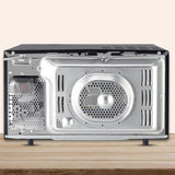 LG 28 L Convection Microwave Oven (MC2887BIUM, Black, Heart Friendly Recipes, 360° Motorised Rotisserie)