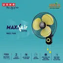 USHA Maxx Air Ultra 400MM Wall Fan (Golden)
