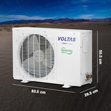 Voltas 1.5 Ton 5 Star Inverter Split AC (Copper, 4-in-1 Adjustable Mode, Anti-dust Filter,185V Vectra Elite, White)