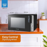 Voltas Beko 28 L Convection Microwave Oven, 5 power levels (MC28BD, Black)