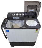 Voltas Beko, A Tata Product 14 Kg 5 Star Semi-Automatic Top Load Washing Machine (WTT140UPA/GRSSWH5PTDA, Grey, Special pulsator and Double waterfall Technology)