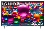 LG 139 cm (55) 4K UHD AI UA8250 Smart TV with α7 AI Processor Gen8, Filmmaker Mode with Dolby Atmos, 2025
