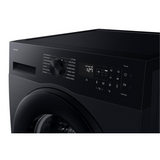 Samsung 12 kg, 5 Star, AI Ecobubble, Super Speed, Wi-Fi, Hygiene Steam with Inbuilt Heater, Digital Inverter, Fully-Automatic Front Load Washing Machine (WW12DG5B24ABTL, Black)