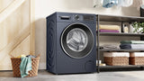 Bosch Series 6 9 kg Front Load Washing Machine 1200 RPM Blue with Anti Stain Plus, SpeedPerfect and EcoSilence Drive - WGA1420PIN