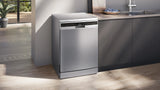 Siemens iQ500 15 Place Settings Free-Standing Dishwasher 60 cm Brushed Steel Anti-Fingerprint - SN25HI00MI
