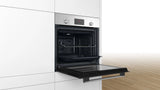 Bosch Series 2 Built-in Oven 60 × 60 cm Stainless Steel with 66 L Capacity, 3D Hotair, 7 Heating Modes & Hydrolytic Cleaning - HBF512BS1I