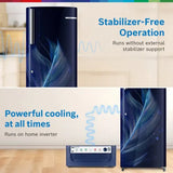 Bosch Series 2 210 L 2-Star Direct Cool Single Door Refrigerator Feather Blue - COT20B32VI