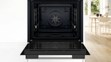 Bosch Series 4 Built-in Oven with Added Steam 60 × 60 cm Stainless Steel - HUA716ER0I