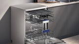 Siemens iQ500 15 Place Settings Free-Standing Dishwasher 60 cm Brushed Steel Anti-Fingerprint - SN15HI00MI
