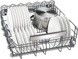 Siemens iQ700 15 Place Settings Free-Standing Dishwasher 60 cm Silver Inox with Zeolith Drying, Home Connect and varioSpeed Plus - SN27ZI00VI