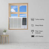 VOLTAS 183V Vertis Pearl 2 in 1 Convertible 1.5 Ton 3 Star Inverter Window AC with Anti Dust Filter (Copper Condenser)