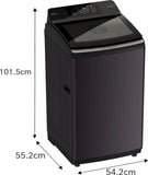 Bosch Series 2 7 kg Fully Automatic Top Load Washing Machine 680 RPM with Anti-Tangle Technology, Smart Program, Soft Closing Lid and EcoSilence Drive - WOE700N0IN