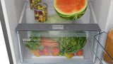 Bosch Series 4 334L 2 Star Frost Free Double Door Refrigerator with Top Freezer, VarioInverter, VitaFresh & CoolExtend, Fine Steel – CTC35S22VI