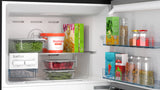 Bosch Series 4 368 L 2-Star Frost Free Double Door Refrigerator Black Glass - CTC39L01PI
