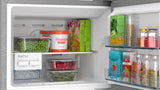 Bosch Series 2 243 L Frost Free Double Door Refrigerator Fine Steel - CTN27S22VI