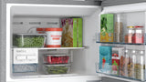 Bosch Series 4 243 L Frost Free Convertible Double Door Refrigerator Fine Steel - CTC27S22VI