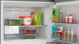 Bosch Series 4 368 L Frost Free Double Door Refrigerator Smoky Steel - CTC39K02VI