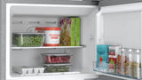 Bosch Series 2 243 L Frost Free Double Door Refrigerator Fine Steel - CTN27S21EI