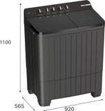 Bosch Series 4 13 Kg Semi-Automatic Top Load Washing Machine – WJG13CD0IN