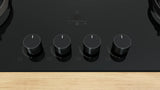 Bosch Series 8 90 cm 4-Burner Gas Hob 8 mm Toughened Glass Black - PRH9O6T20I