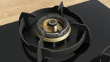 Bosch Series 8 90 cm 4-Burner Gas Hob 8 mm Toughened Glass Black - PRH9O6T20I