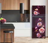 LG GL-N292DSBY 242L 2 Star Frost Free Double Door Refrigerator with Smart Inverter Compressor, Multi Air Flow, MOIST 'N' FRESH & Toughened Glass Shelves, Scarlet Bloom