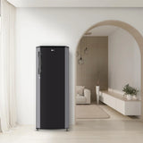 LG 261L 3 Star Direct Cool Single Door Refrigerator with Smart Inverter Compressor, Fast Ice Making & Ebony Sheen (GLD2736YBES)