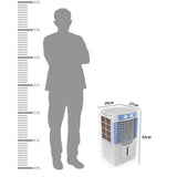 Crompton Ginie Neo Personal Air Cooler - 10L, White and Light Blue