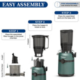 Crompton Ameo Fresh 200W Cold Press Juicer with Nutri Fresh Technology