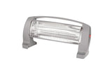 Russell Hobbs RCH1200H 1200W HeatLine Carbon Heater | Triple Carbon Tubes, Fast Even Warmth, 3 Heat Settings, Tip-Over Protection | Compact Horizontal Design