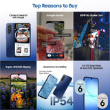 Samsung Galaxy A17 5G (Blue, 6GB RAM, 128GB Storage) | with Travel Adapter | 50 MP No Shake Camera | Gemini Live | Circle to Search | Super AMOLED | Corning Gorilla Glass Victus | 7.5mm Sleek | AI