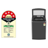 LG 7 Kg Top Load Washing Machine, Smart Inverter Motor, Middle Black (T70VBMB4ZD,)