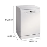 Bosch 14 Place Settings Dishwasher (SMS6IKW01I, Free-Standing, 60 cm, White, Home Connect, EcoSilence Drive, Intensive Kadhai Wash, Inverter Motor)