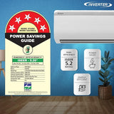 Daikin 1.5 Ton 5 Star Inverter Split AC (Copper, PM 1.0 Filter, 2022 Model, JTKJ50U, White)