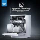 Voltas Beko 14 Place Settings Dishwasher (DF14S3, Silver)