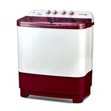 Voltas Beko 8.5 kg Semi-Automatic Top Loading Washing Machine (WTT85DBRT, Burgundy) 2020