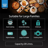 Voltas Beko 28 L Convection Microwave Oven, 5 power levels (MC28BD, Black)