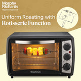 Morphy Richards 20R Otg Oven For Kitchen, Cooking Range With Oven And Grill For Baking, Tandoor, Rotisserie Function, Manual, 1400 Watts, 20L