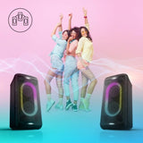PANASONIC SC-BMAX10WWK 150 W BLUETOOTH PARTY SPEAKER (BLACK, STEREO CHANNEL)