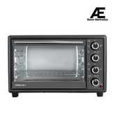 Bajaj 3000 TMC 30L OTG Oven – 1500W Oven Toaster Grill with Motorized Rotisserie, Black (420107)