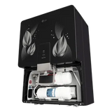 LG WW146RPLB 8L RO + MB Water Purifier with Multi Stage Filtration Process (Solid Black)