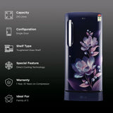 LG 210 L Direct Cool Single Door 3 Star Refrigerator, GL-D231ABMD ( Bloom Marvel )