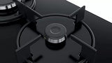 Bosch Serie | 4 Gas hob 60 cm Tempered Glass 3 Burner Gas Hob PNC6B6B10I