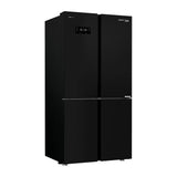 Voltas Beko 626 L Frost Free Side-by-Side Inverter Refrigerator (RSB64GF, Glass Black)