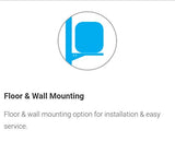 Havells UTC Alkaline Water Purifier with 360-degree rotation Faucet, Cu+Zn+Alkaline+natural minerals, 8 stage Purification, 8L Plasto-Steel tank, Double UV Purification tech.(RO+UV), (Grey and White) (Open box / Without box)