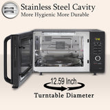 LG 32 L Convection Microwave Oven (MC3286BIUM, Black, Diet Fry, 360° Motorised Rotisserie) - 2023 Model
