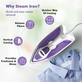 Havells Stella 2000W Steam Iron | GHGSIEIU200 | Purple