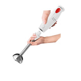 Bosch MS1WR1111I 400W Steel Leg Hand Blender with Beaker (White)